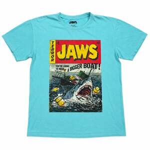 Jaws Terror Comic Book Graphic T-Shirt Size M